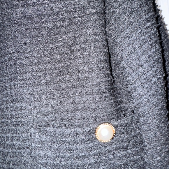 JOVONNA London Midnight Black Textured Blazer - Picture 4 of 6